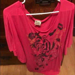 Tunic Top with Short Sleeves